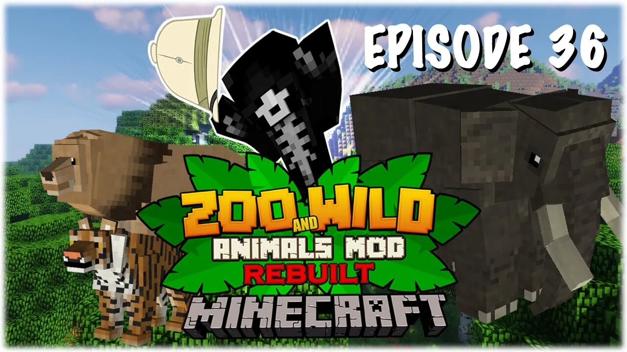 Minecraft: Zoo and Wild Animal (ZAWA) Mod - S2E36 - Oh My Gaur!