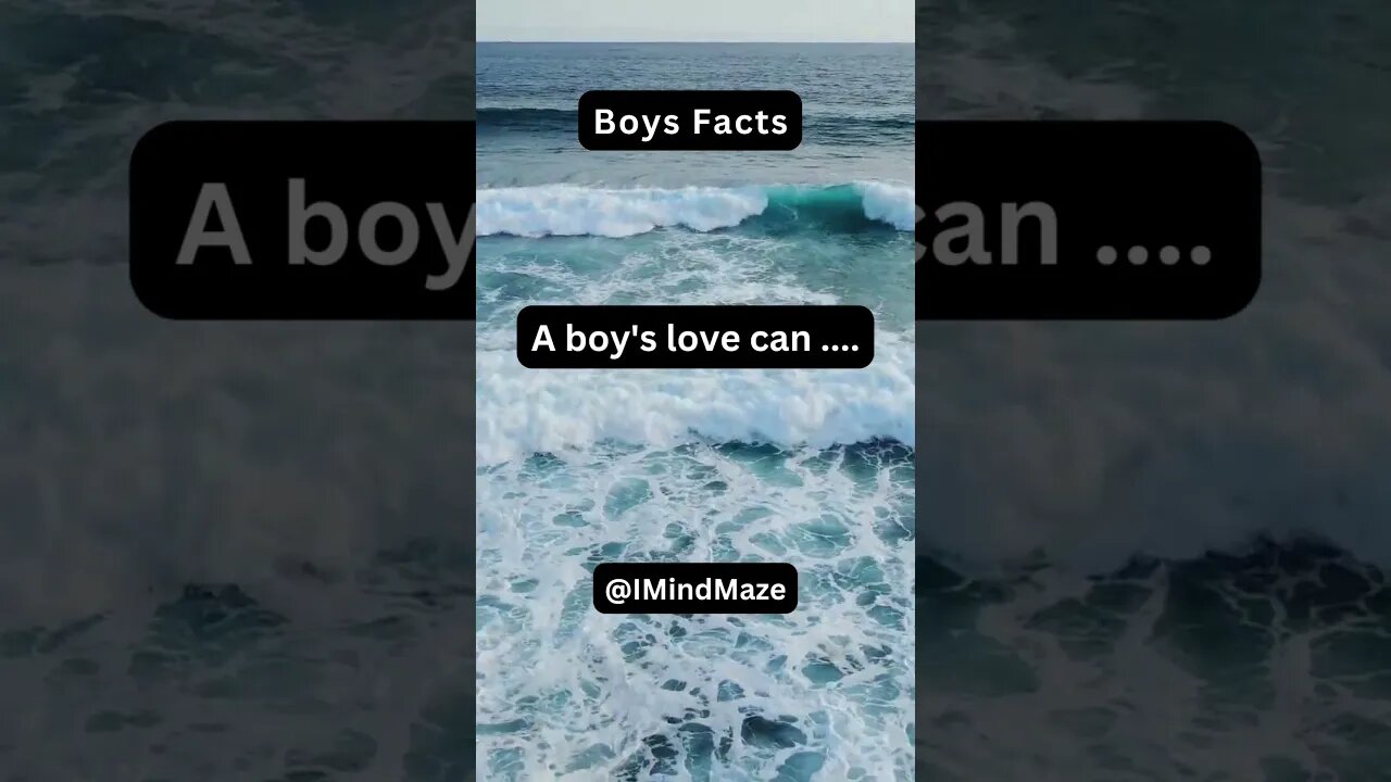 Facts About Boys You Never Knew! 👌❤️🤷‍♀️✌️😉 #shorts #youtubeshorts #boys #boysfacts #whatsappstatus