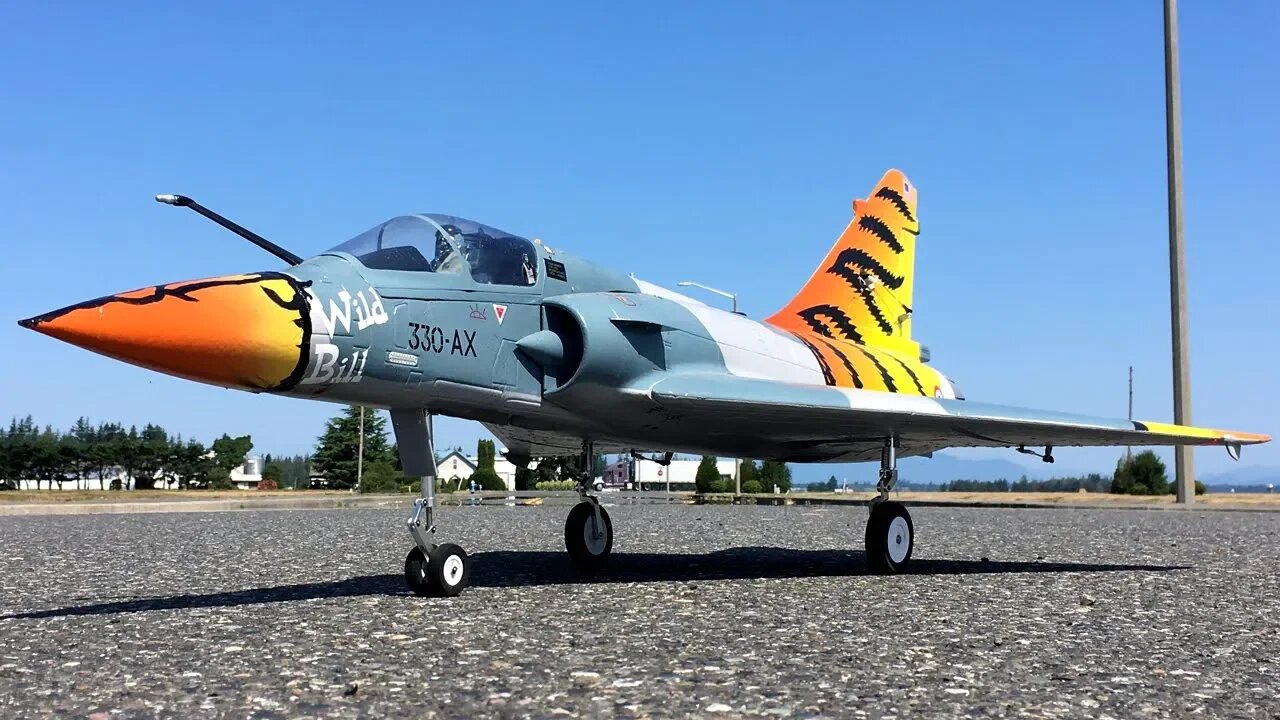 Epic Jet Crash - Wild Bill Tries To Fly His Freewing Mirage 2000C V2 Tiger Meet Again