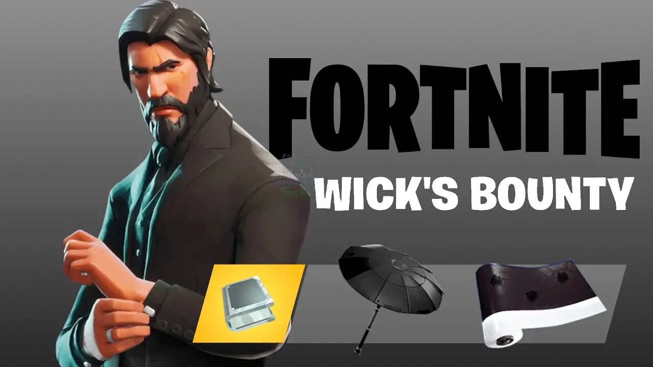 FORTNITE X JOHN WICK 3 EVENT! NEW FREE "WICKS BOUNTY" REWARDS LEAKED! (WICKS BOUNTY LTM CHALLENGES)!