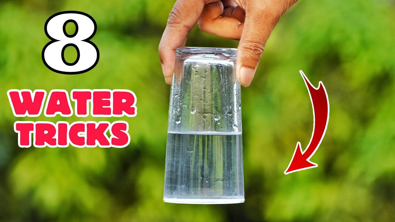 8 Amazing Water Experiments At Home || Easy Science Experiments With Water PSN Experiment