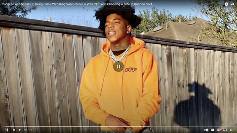 yungeen ace speaks on being close with king von before he was shot
