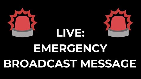 LIVE: IMPORTANT MESSAGE FOR THE WORLD!