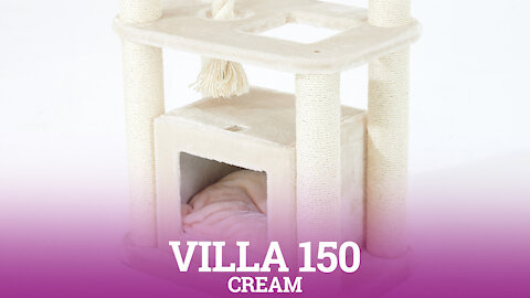 Petrebels cat trees - Villa 150 - Cream