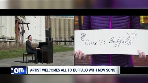 One artist creates a song to embrace Buffalo's "City of Good Neighbors" nickname