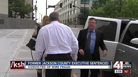 Former Jackson County Executive sentenced on federal charge