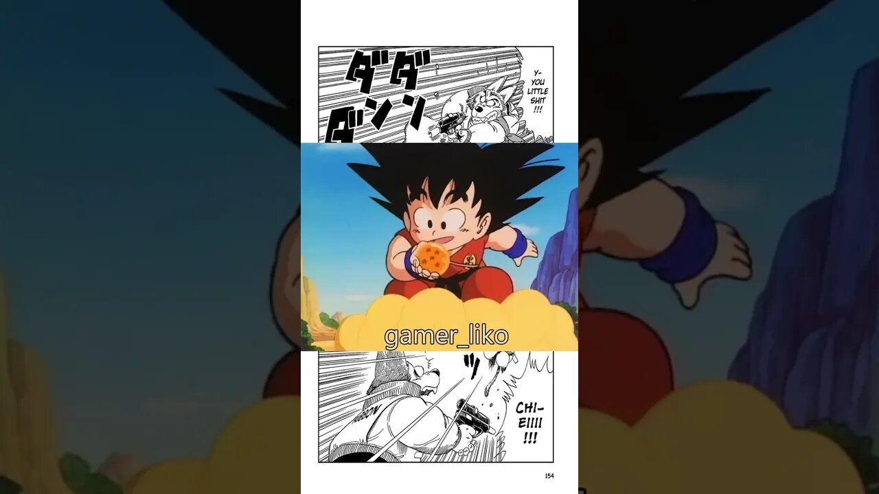 Kid Goku Vs Two Red Ribbon Goons