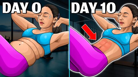 Floor Only Exercises To Get A Flat Abs!