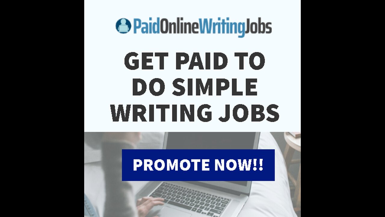 Get Paid To Do Simple Writing Jobs Online