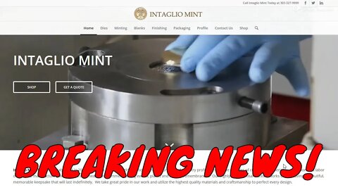 Breaking News: Intaglio Mint!