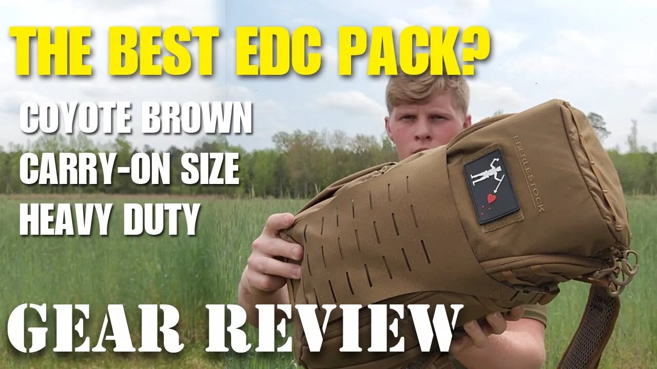 The Best EDC Pack? Coyote Brown Carry-On-Sized Perfection