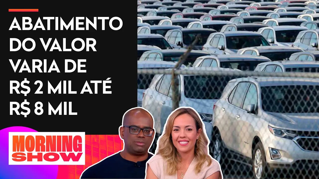 Desconto para compra de carros deve durar apenas um mês