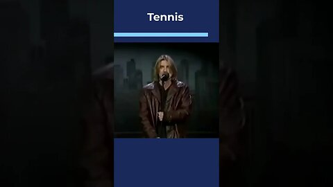 Mitch Hedberg one - liner (tennis) #shorts
