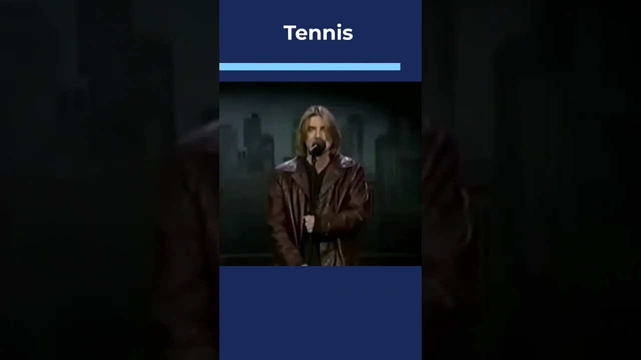 Mitch Hedberg one - liner (tennis) #shorts