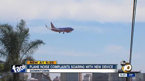 Airplane noise complaints soaring with new device