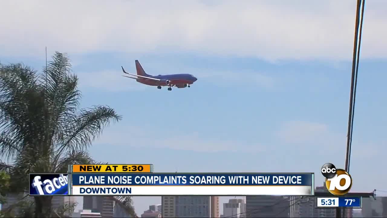 Airplane noise complaints soaring with new device