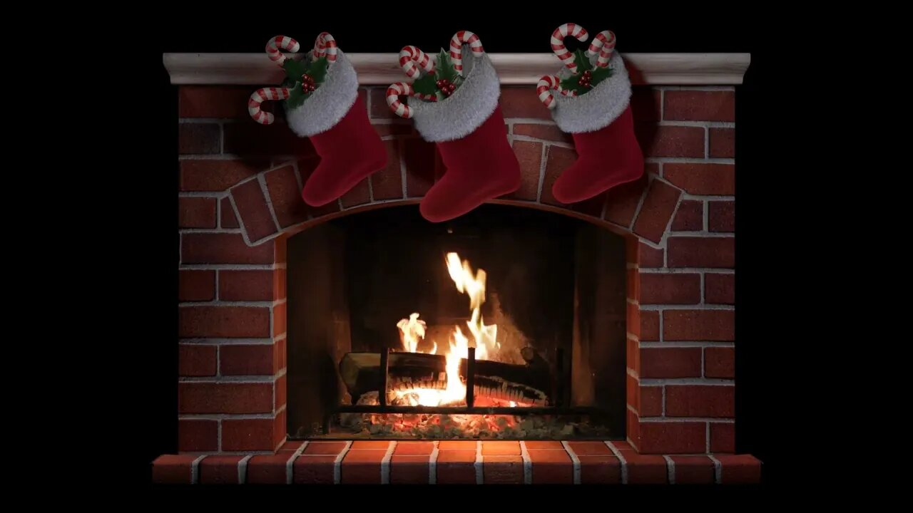 Fireplace with Stockings