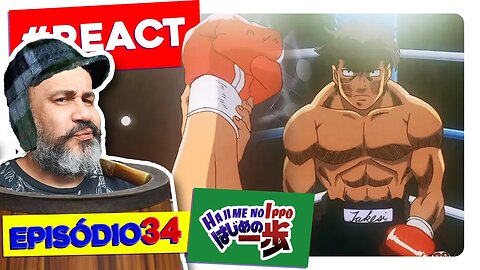 OLHA SÓ NO QUE DEU ESSA APOSTA! 🥊IPPO vs SENDO🥊| React Hajime no Ippo Episódio 34