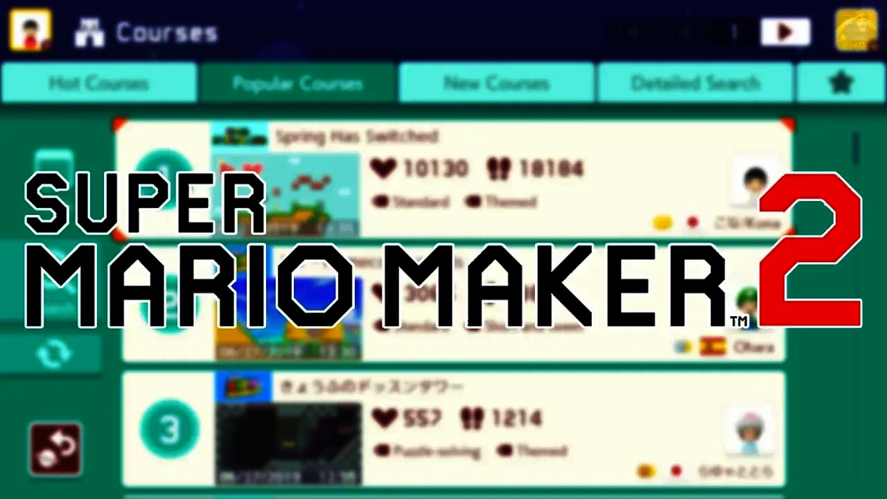 Super Mario Maker 2 - Checking out the POPULAR Courses!