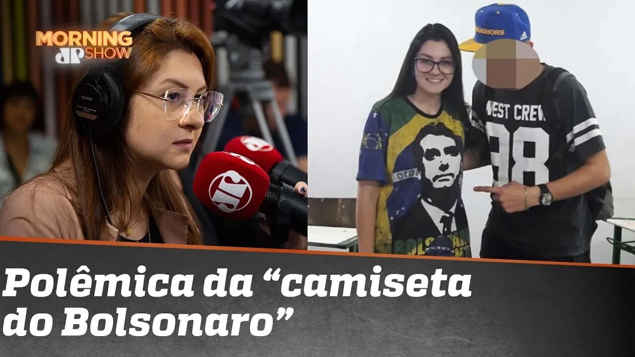 Deputada Ana Caroline fala sobre polêmica da “camiseta do Bolsonaro” e Escola Sem Partido