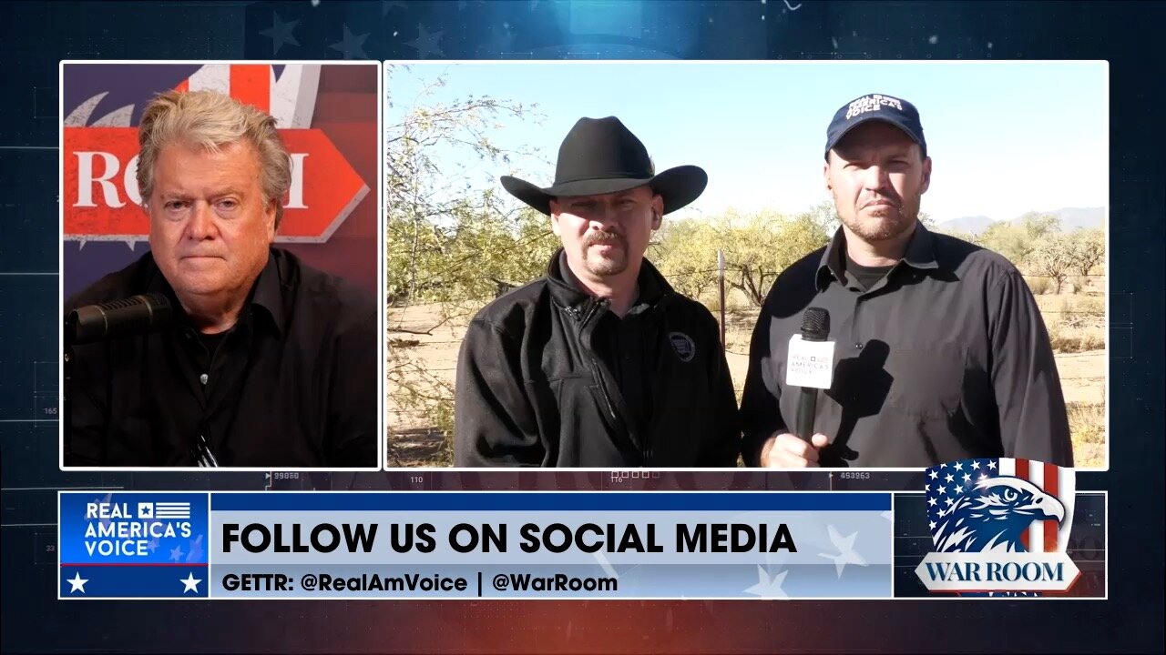 Ben Bergquam joins the War Room live from the Arizona Border