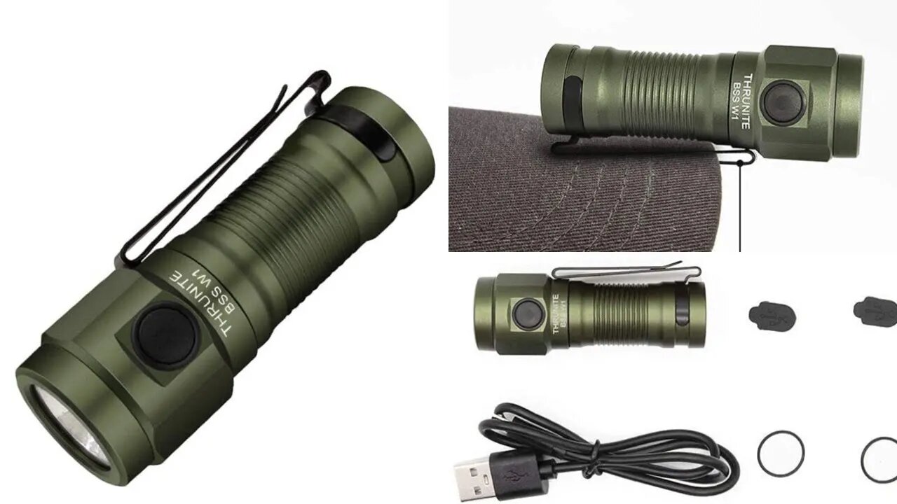 ThruNite W1 700 lumen small EDC rechargeable flashlight for $20 ?