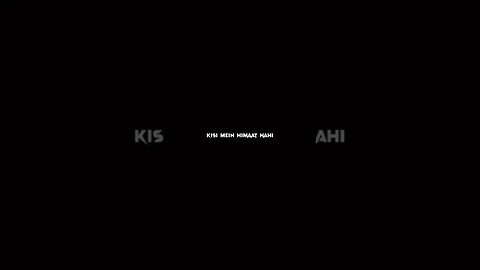 Kisi meh himaat nahi attitude 🖤😈🖤 #subscribe