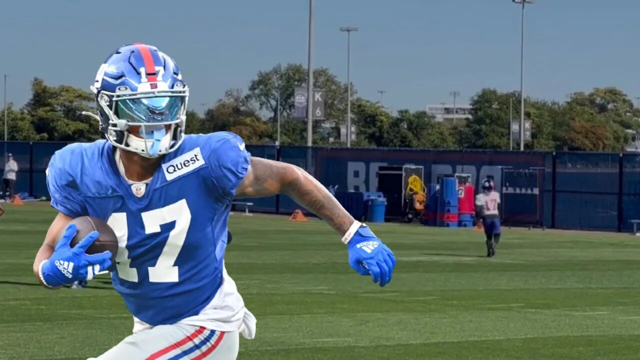 Promising Wan'Dale Robinson Injury News | New York Giants