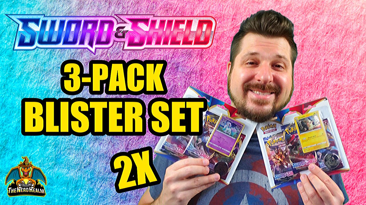 Sword & Shield 3-Pack Blister Set | Pokemon Opening