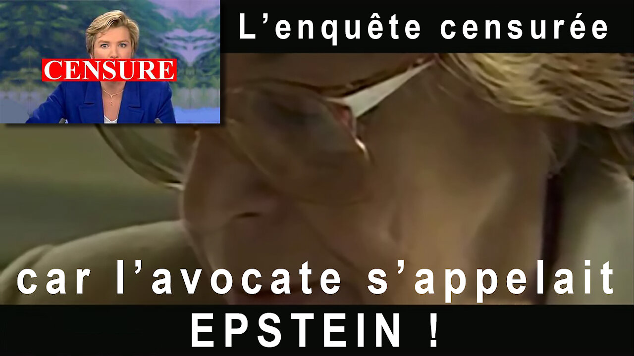 Connexion Elise Lucet "viol d'enfants" avec Epstein - Réseau pédocriminel mondial ?