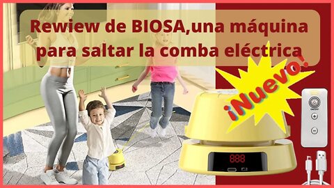 Rewiew de BIOSA,una máquina eléctrica para saltar a la comba