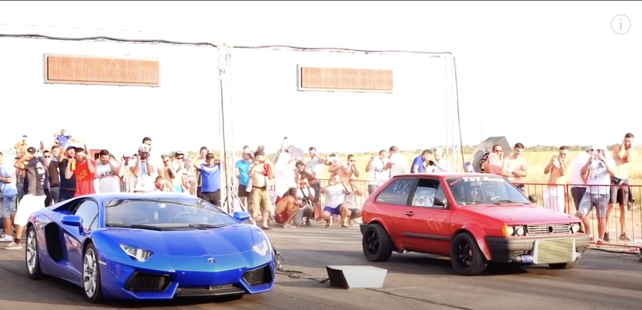 CRAZY RACING --- SUPER CARS VS OLD CARS !!!