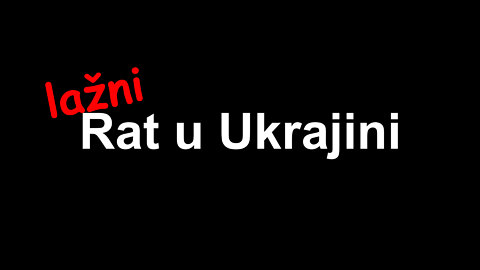 Lažni rat u Ukrajini