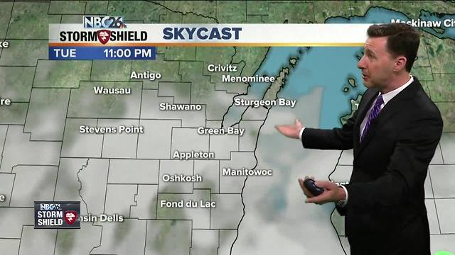 Michael Fish's NBC26 Storm Shield weather forecast