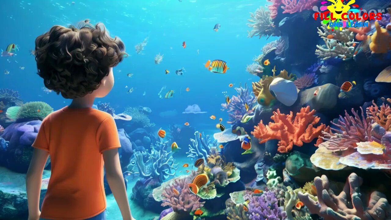 sea animals song | nursery rhymes | sea animals | kids songs | cartoon songs