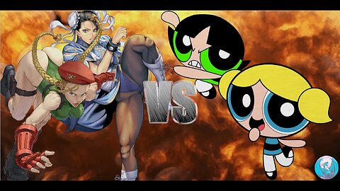 MUGEN - Request - Cammy + Chun-Li VS Buttercup + Bubbles - See Description