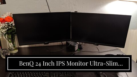 BenQ 24 Inch IPS Monitor Ultra-Slim Bezel