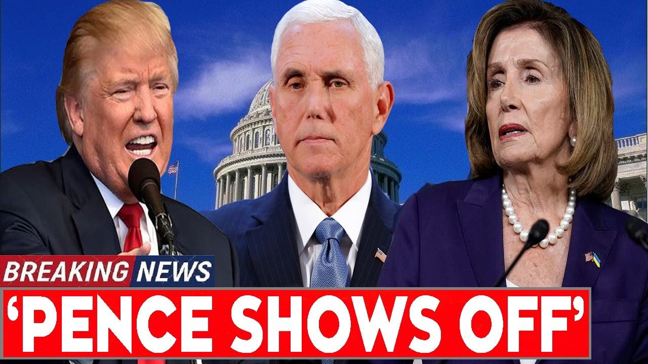 ‘BAD TIMING’ Pence CONFRONTED after DISGUSTING ‘testimony’ against Trump…Pelosi laughs too soon