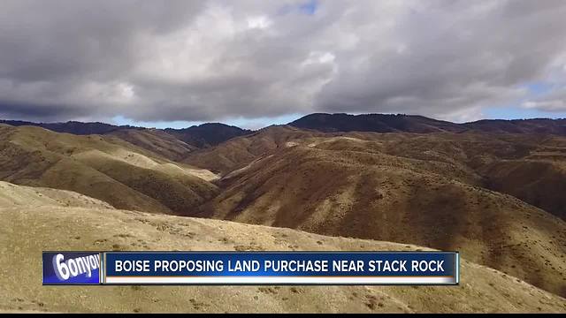 City of Boise proposes foothills land purchase near Stack Rock