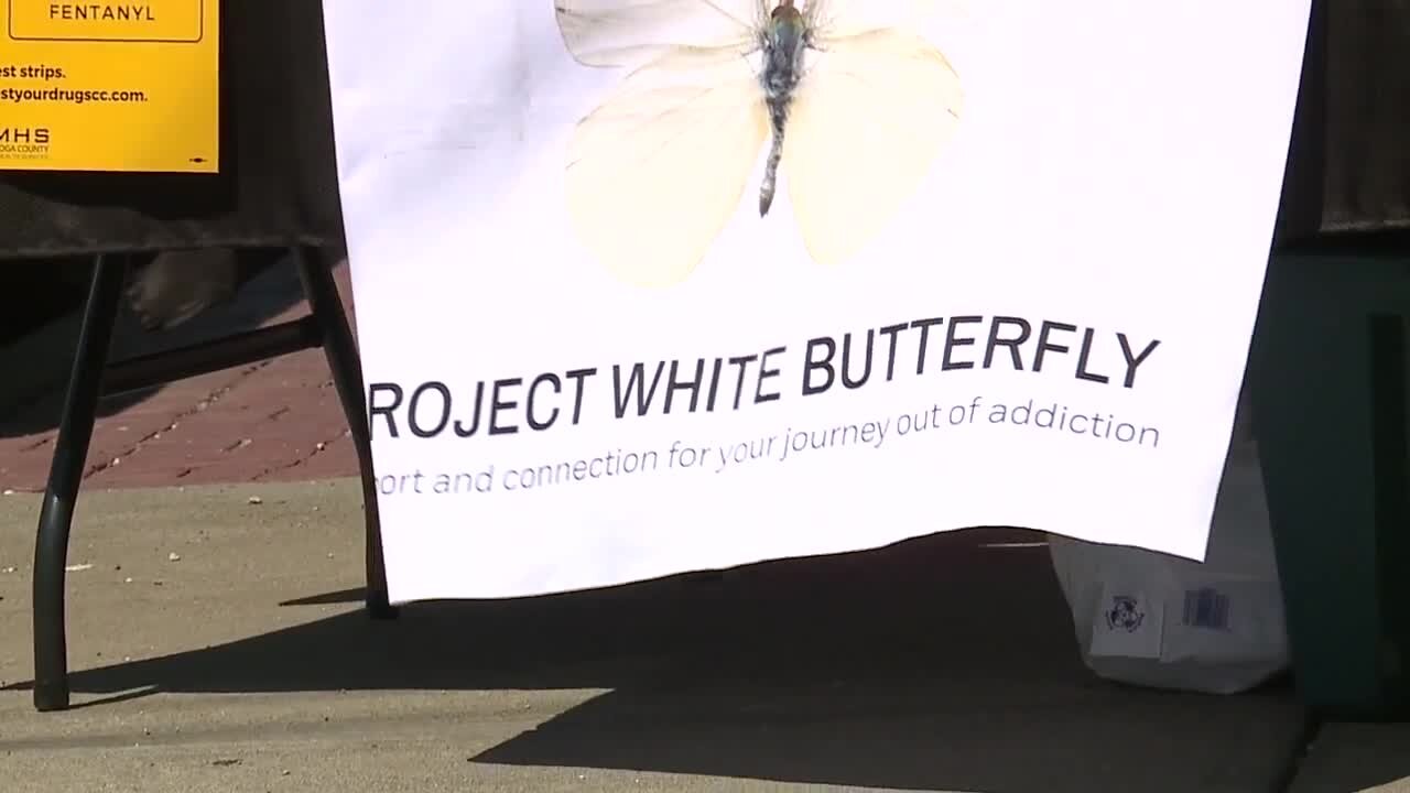 'Project White Butterfly' provides Narcan, testing strips, education in neighborhoods ravaged by drugs