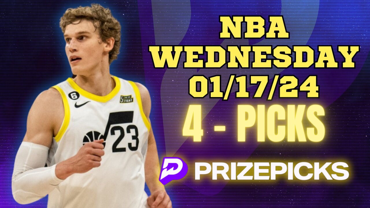 #PRIZEPICKS | BEST PICKS #NBA WEDNESDAY | 01/17/24 | #PLAYERPROPS | #BESTBETS | #BASKETBALL | TODAY