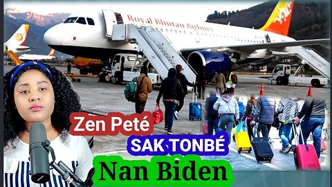 Zen Pété 😳Nouvèl Cho Sou Sak Pasé Nan Program Biden Nan 24 Août 2023 Kozé Yo Anpil Kay Biden