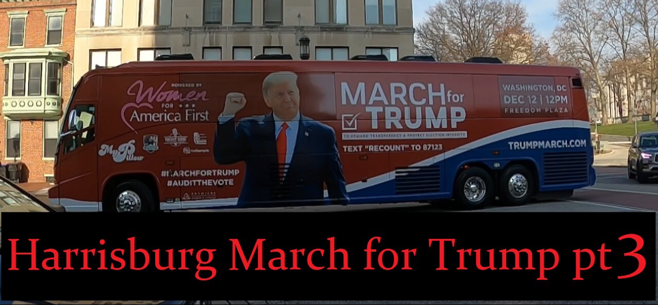 Harrisburg PA March for Trump pt3