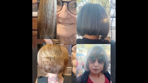 Triangle Graduation Hair Cut tutorial