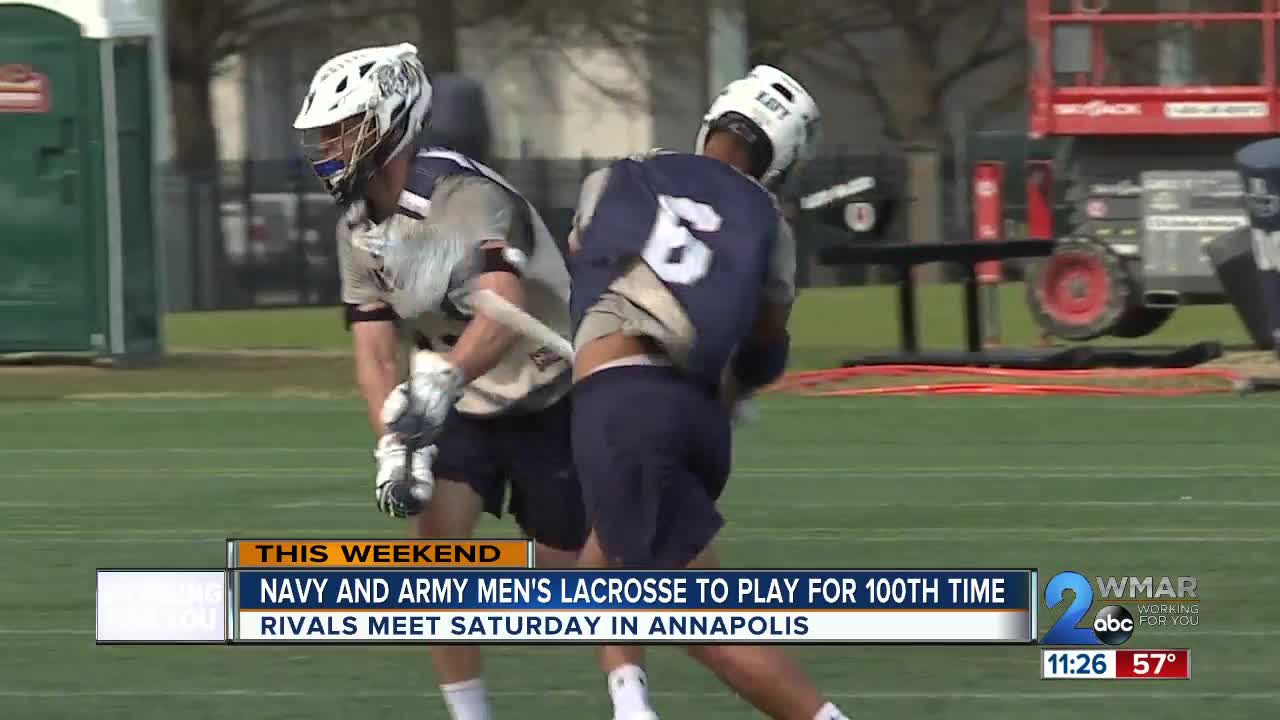 For the 100th time it's Navy vs. Army in men's lacrosse