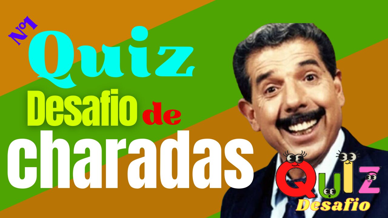 Quiz Desafio | quiz de Charadas nº1 | As melhores Charadas para desafiar seu cérebro!