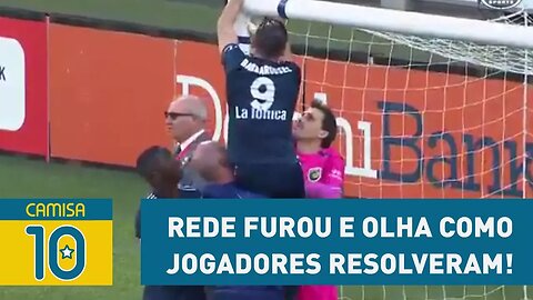 Rede furou e... OLHA como jogadores resolveram problema!