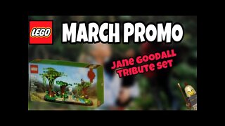 LEGO March 2022 Promo | Jane Goodall