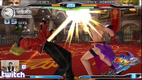 (PS2) KOF Maximum Impact 2 - 26 - B. Jenet - Lv Gamer