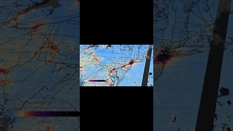 NASA releases images of US pollution maps. #climatechange #climate #environmental #environment #fyp